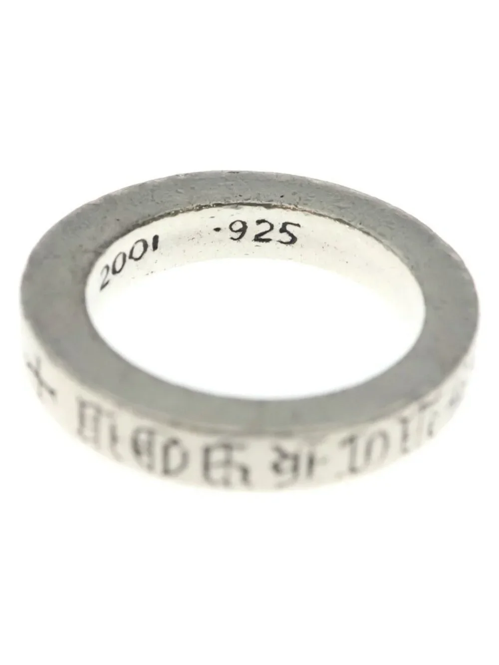 Chrome Hearts Spacer You Ring Silver